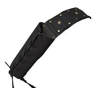 Porte-Fourreau en Cuir, Médiéval Rétro Épée Épaule Dos Gaine Grenouille Titulaire, Guerrier Costume Étui De Protection Paire Épée en Cuir Boucle Étui pour Hommes Adultes Porte-épée Réglable