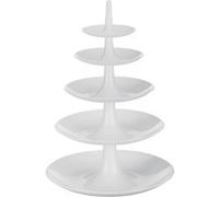 Koziol Plat à gâteau-présentoir à étages big Cotton white