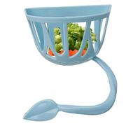Porte-Fruits pour Perroquet en PVC - Support d'alimentation de 2,36 Pouces pour Panier à os de seiche | Jouet d’Oiseau de Cage de légumes pour la Cage | Petites Fournitures de Conure de calopsitte de