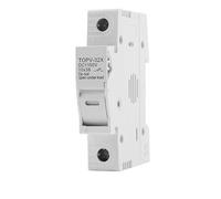 Porte-fusible 1P, 2P, 3P, 4P, 1100 V CC, 10 x 38 mm, TOPV-32X, 1 pièce(1P Without LED)