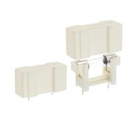 Porte-fusible 5 x 20 mm, douille en verre, plaque de soudage PCB, matériau du siège, support 5 x 20, boîte à fusibles, ligne de soudure, type de plaque, type de broche, 10 pièces(6A)