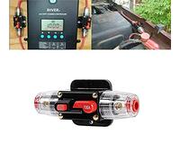 Porte-fusible 50Amp -100Amp Réinitialiser porte-fusible Voiture bateau porte-fusible Étanche 12-24V Nouveau(100A)