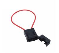 Porte-fusible ATC en ligne AWG, fil en cuivre, 12 V/24 V, lame d'alimentation avec et voiture 2 A - 25 A, 30 A, 35 A, 1 pièce(40A and Fuse Holder)