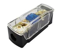 Porte-fusible Audio de Voiture - Résistance à la Chaleur, Compact et Polyvalent | Connexion Adaptable, équipé de Ports de câblage à Double spécification, optimise la Disposition de l'espace