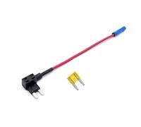 Porte-fusible automobile 12 V, format mini, petit et moyen, adaptateur de dérivation avec fusible standard mini 10 A (lot de 5).(Mini,5A)
