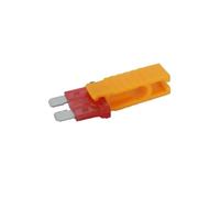 Porte-fusible automobile 12 V, petit/moyen, adaptateur de dérivation avec micro-prise standard 10 A et lame ATM(Yellow clip,4A)