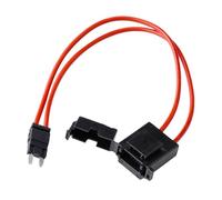 Porte-fusible Automobile 32V 25a 16awg, Fil d'extension, collecteur de Courant, Adaptateur de fusible for Appareil électronique(Small Size)