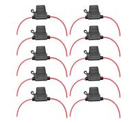 Porte Fusible Automobile Etanche - 10 Pièces De Rechange Pour Porte-Fusibles D'Auto | Accessoires pour le Système de Circuit du Véhicule pour l'Équipement Électrique, le Camping-car et