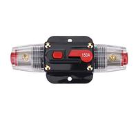 Porte Fusible DC 12V 24V 150A Réinitialisation Manuelle 4 8 Entrées pour Installation Audio Voiture