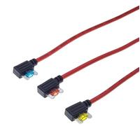 Porte-fusible de voiture 12V 5A 10A 15A 20A, adaptateur de robinet de circuit supplémentaire, Micro Standard ATM APM lame MINI dispositif de sécurité moyen Simple(1PCS,Micro,10A)