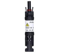 Porte-fusible en Ligne Solaire PV IP67 Connecteur de Fusible Solaire étanche 1000V pour Diamètre de Fil de 2,5 à 6,0 Mm²(10A)