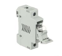 Porte-fusible et fusible pour systèmes solaires photovoltaïques, évalués de 10 A à 30 A à 1000 V DC, convient pour la protection contre les surintensités des réseaux de cordes photovoltaïques (10 A)