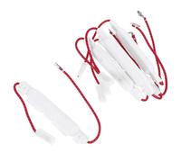 Porte-fusible Haute Tension 5kv/0, 85a pour Micro-ondes 5 Pièces | Alliage D’aluminium, Abs et Verre, Couleur Blanche, Pièce de Rechange 5 Pièces, Réparation D’appareil