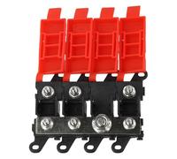 Porte-fusible Midi 3/4/5/6 voies 200 A avec libération rapide, résistant aux hautes températures pour systèmes électriques de voiture, camion, camping-car et bateau