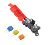 Porte-fusible midi à 1 compartiment pour voiture, bateau, camping-car, caravane, camping-car - Bloc de fusibles Midi avec fusibles 30 A, 60 A, 100 A