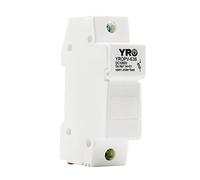 Porte-Fusible Monté Rail Din 1000Vdc 14X51Mm Fusible Pv Base De Fusible Solaire Pour Protecteur De SystèMe PhotovoltaïQue