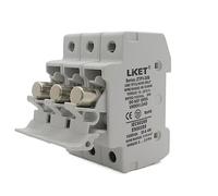 Porte-Fusible parallèle 5 ensemble/lot 3P, 1000V DC, Fusible 10x38 GPV, avec porte-Fusible for la Protection du système solaire