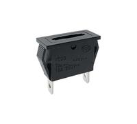 Porte-fusibles automatiques standard KCD3 2 broches, 15 A/30 A, 250 V, 16 A, pince intégrée, montage sur panneau fixe, avec fusible à lame ATC ATO, 5 pièces(With Fuse 50A)