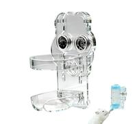 Porte-gamelle pour petits animaux, hauteur réglable, anti-chute, porte-hamster, adapté aux écureuils, chinchillas, inséparables, conouris, calopsittes, souris, lapins, ars, perroquets