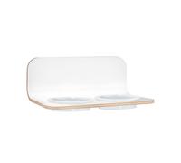 Porte-gamelles chat avec des bols en porcelaine Arco LxWxH 35.5x21.7x15cm