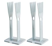 Porte-gant, 2 ensembles de cuisine lavage de cuisine gants séchage rack avec trou de rangement de serviette de nettoyage support de rangement à gants pour les accessoires d'évier de cuisine