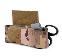 Porte Garrot Tactique en Nylon 500D avec Maintien Élastique Compact | Rabat Hook Loop, Organisateur Premiers Secours for Gilet, Ceinture, Sac à Dos, Outdoor Et Équipement Urgence