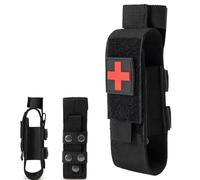 Porte-garrot tactique Molle, étui en nylon, imperméable, pour sports de plein air, camping, randonnée, escalade, premiers secours, urgence, EDC, équipement