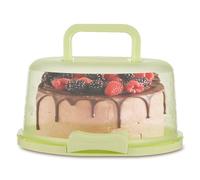 Porte-gâteaux - Boîte À Gâteau Portable avec Fermeture À Boucle - Boîtes À Biscuits Transparentes Boucle De Fermeture Grâce À Sa Poignée, Il Est Facile À Transporter pour Biscuits, Fruits Et Légumes