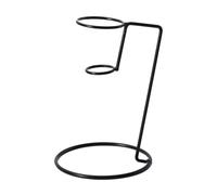 Porte-glace En Fer - Support De Compteur À Cône Noir, Rack Réutilisable Robuste Pour Une Utilisation Au Restaurant, Restauration D'événements, Conception Durable Résistante À L'usure | Équipement De S