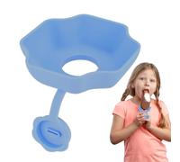 Porte-glaçons en silicone - Protection anti-goutte, manchon réutilisable pour glaces avec contrôle des déversements, support de friandises de qualité alimentaire, poignée à dessert flexible pour la sé