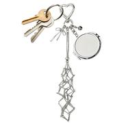 Porte-gloss à lèvres - Porte-baume à lèvres portable avec miroir | Accessoires de beauté | Organisateur de cosmétiques pour femmes et filles - Portefeuille sac à dos - Bas de Noël