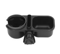 Porte-gobelet 3 en 1 pour Poussette, Support de Téléphone Anti-dérapant avec Rotation à 360 Degrés Plateau à Collation Universel pour Poussette (#1)