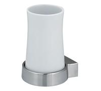 Porte gobelet à Fixer Porcelaine & Acier Sydney Blanc Spirella