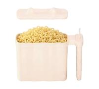 Porte-gobelet à pâtes instantané - Bol en forme d'oreilles de chat, récipient alimentaire qui n'a pas besoin d'être lavé, système de drainage avec rangement de fourchette, poignée incluse | pour une