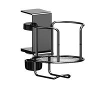 Porte-Gobelet à Pince | Support en Fer à Clip 2-en-1 Anti-Renversement,Porte-Tasse À Thé - pour Chaise Canapé Lit Bateau Salle De Classe Salle De Bain Croisière Fête