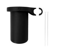 Porte-gobelet à vélo, conception stable, 10,2x11.7x13.4 cm, porte-gobelet de guidon, support de boisson rotative de diplôme, installation facile pour le vélo de téléphone Boîtier en fauteuil roulant e