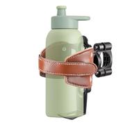 Porte-gobelet amovible - Porte-gobelet en cuir de moto réglable - Conçu avec professionnalisme pour votre rafraîchissement