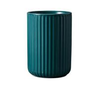 Porte-gobelet Arrondi en céramique pour Salle de, Malachite Green | Pour le rangement des brosses à dents, comptoir d ' évier, rinçage, organisateur quotidien vitré