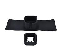 Porte-gobelet Bras de canapé Porte-gobelet Bras de canapé Plateau de Tasse Corps en Silicone pour Salon Balcon Support de Boisson Durable et Pratique pour canapé canapé Chaise (Noir Ordinaire)