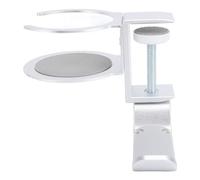 Porte-gobelet de Bureau, 2 en 1, Support pour Casque Rotatif à 360° sous Le Bureau, Porte-gobelet Anti-déversement à 360°, Porte-gobelet de Table sous Le Bureau, Support pour