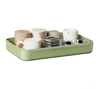 Porte-gobelet de bureau fonctionnel avec plateau de drainage pour organiser les tasses dans plusieurs espaces intérieurs, y compris pour la cuisine (A)