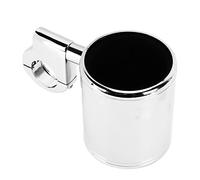 Porte-gobelet de Guidon à Moto, Chrome Réglable plaqué pour VTT, Matériau en Alliage en Aluminium, Installation Facile pour L'organisation des Bouteilles D'eau, Ajustement Universel 22-32 Mm,