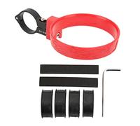 Porte-gobelet de Guidon de vélo électrique d'extérieur, en Alliage d'aluminium, Porte-gobelet à café, Support de Verre à thé pour Le Cyclisme (Rouge)