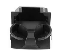 Porte-gobelet de la Console Centrale arrière, Qiilu Porte-gobelet de Console Centrale arrière, 96965-ZP00D ， Stockage de Bouteilles en ABS Gris + Noir pour