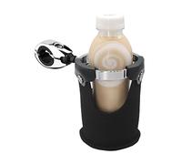 Porte-gobelet de Moto, Porte-gobelet pour VTT, Vélo, Porte-gobelet pour Guidon de 7/8'' à 1/4'', Porte-gobelet de Poussette, avec Pivot à 360°