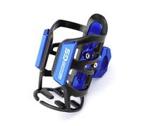 Porte Gobelet de Moto pour F850GS F850 Accessoires Moto CNC Porte-Bouteille Porte-gobelet Sdand Mount(F850GS Blue)