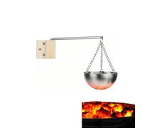 Porte-gobelet De Sauna, Bol Diffuseur De Sauna, Récipient D'huiles Essentielles For Saunas Et Spas Domestiques, Diffuseur D'arôme Adapté Aux Saunas Et Spas Domestiques(Silver)
