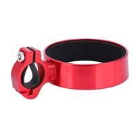Porte-gobelet de vélo, Porte-Bouteille d'eau de vélo en Alliage d'aluminium, Cage de Tasse de thé, de café, légère, Installation Facile, diamètre 76 mm, Accessoire de Cyclisme, (Red)