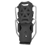 Porte-gobelet de vélo - Porte-gobelet pour déambulateur avec pince en métal de 1,5 à 4,9 cm | Support de guidon réglable pour vélo, golf, vélo, moto, scooter, chariot à pousser, fauteuil roulant