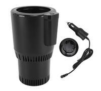 Porte-gobelet de voiture 12 V portable, silencieux, à refroidissement rapide, pour voyage en plein air, bureau, compact, ABS, aluminium, 6,50 x 4,53 x